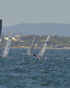 2022 HYC Winterbash Race 1, Multihulls