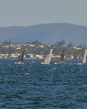 2022 HYC Winterbash Race 1, Multihulls