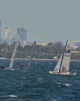 2022 HYC Winterbash Race 1, Multihulls