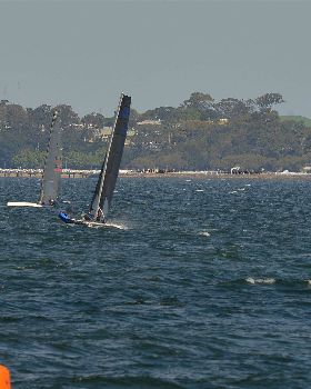 2022 HYC Winterbash Race 1, Multihulls