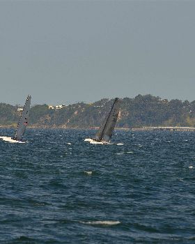 2022 HYC Winterbash Race 1, Multihulls