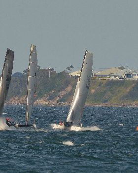 2022 HYC Winterbash Race 1, Multihulls