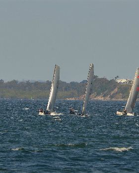 2022 HYC Winterbash Race 1, Multihulls
