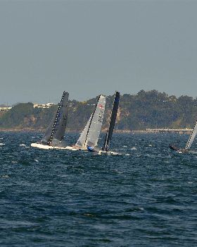 2022 HYC Winterbash Race 1, Multihulls