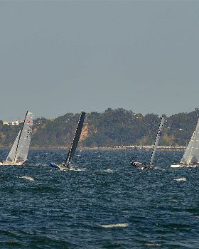 2022 HYC Winterbash Race 1, Multihulls