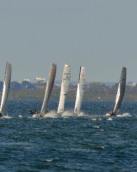 2022 HYC Winterbash Race 1, Multihulls