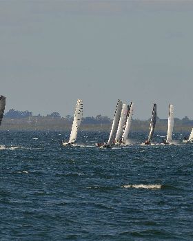 2022 HYC Winterbash Race 1, Multihulls