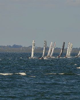 2022 HYC Winterbash Race 1, Multihulls