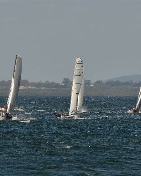 2022 HYC Winterbash Race 1, Multihulls