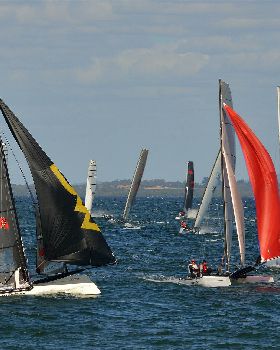 2022 HYC Winterbash Race 1, Multihulls