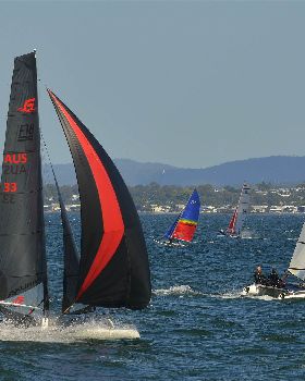 2022 HYC Winterbash Race 1, Multihulls