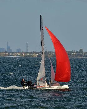 2022 HYC Winterbash Race 1, Multihulls