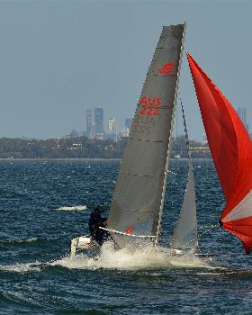 2022 HYC Winterbash Race 1, Multihulls