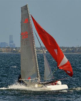 2022 HYC Winterbash Race 1, Multihulls