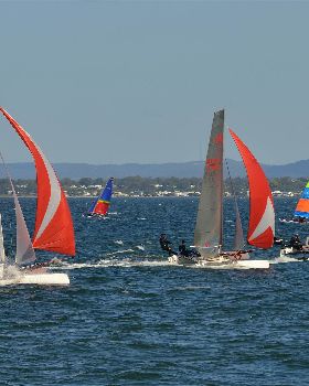 2022 HYC Winterbash Race 1, Multihulls