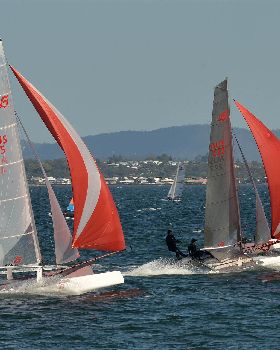 2022 HYC Winterbash Race 1, Multihulls