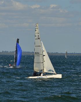 2022 HYC Winterbash Race 1, Multihulls