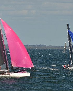 2022 HYC Winterbash Race 1, Multihulls