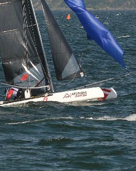 2022 HYC Winterbash Race 1, Multihulls