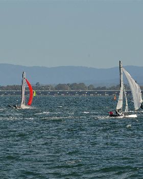 2022 HYC Winterbash Race 1, Multihulls