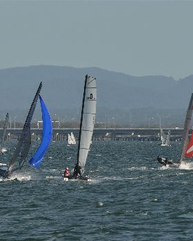 2022 HYC Winterbash Race 1, Multihulls