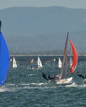 2022 HYC Winterbash Race 1, Multihulls