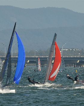 2022 HYC Winterbash Race 1, Multihulls