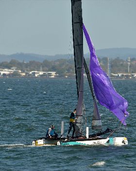 2022 HYC Winterbash Race 1, Multihulls