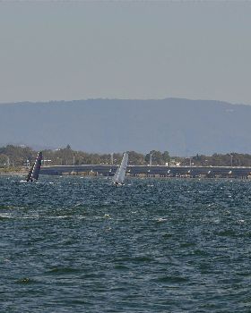 2022 HYC Winterbash Race 1, Multihulls