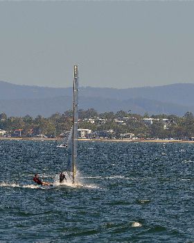 2022 HYC Winterbash Race 1, Multihulls