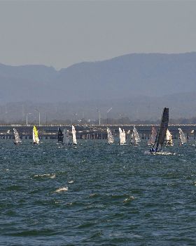 2022 HYC Winterbash Race 1, Multihulls