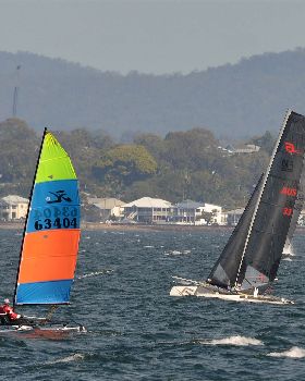 2022 HYC Winterbash Race 1, Multihulls