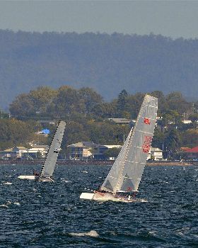 2022 HYC Winterbash Race 1, Multihulls