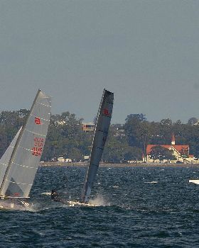 2022 HYC Winterbash Race 1, Multihulls