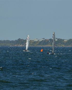 2022 HYC Winterbash Race 1, Multihulls