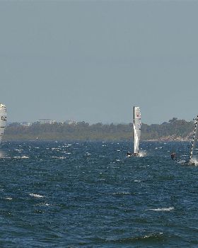 2022 HYC Winterbash Race 1, Multihulls