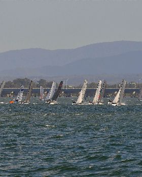 2022 HYC Winterbash Race 2, Multihulls