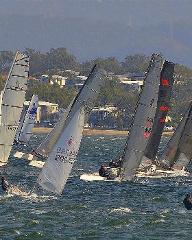 2022 HYC Winterbash Race 2, Multihulls