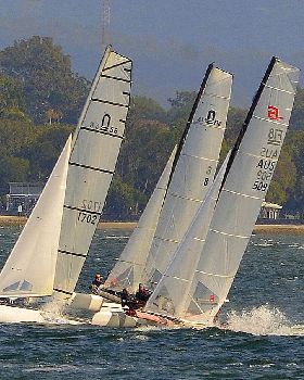 2022 HYC Winterbash Race 2, Multihulls