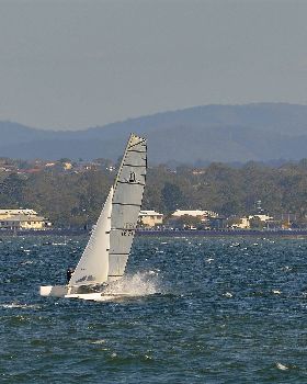 2022 HYC Winterbash Race 2, Multihulls