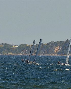 2022 HYC Winterbash Race 2, Multihulls