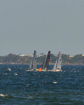 2022 HYC Winterbash Race 2, Multihulls