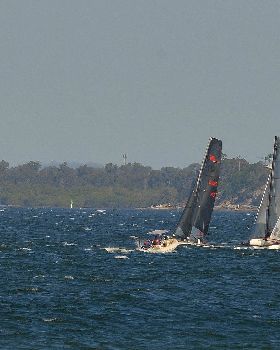 2022 HYC Winterbash Race 2, Multihulls