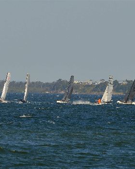 2022 HYC Winterbash Race 2, Multihulls