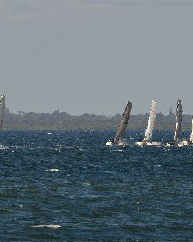 2022 HYC Winterbash Race 2, Multihulls