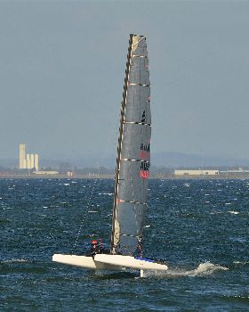 2022 HYC Winterbash Race 2, Multihulls