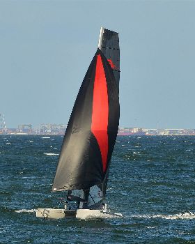 2022 HYC Winterbash Race 2, Multihulls