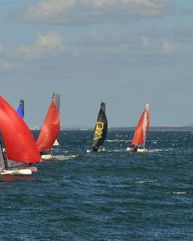 2022 HYC Winterbash Race 2, Multihulls