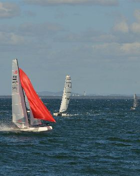 2022 HYC Winterbash Race 2, Multihulls