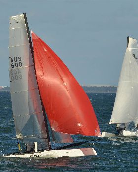 2022 HYC Winterbash Race 2, Multihulls